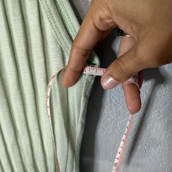 Jonathan Simkhai Standard Megan Rib Knit Maxi Dress in Green - Picture 8 of 8